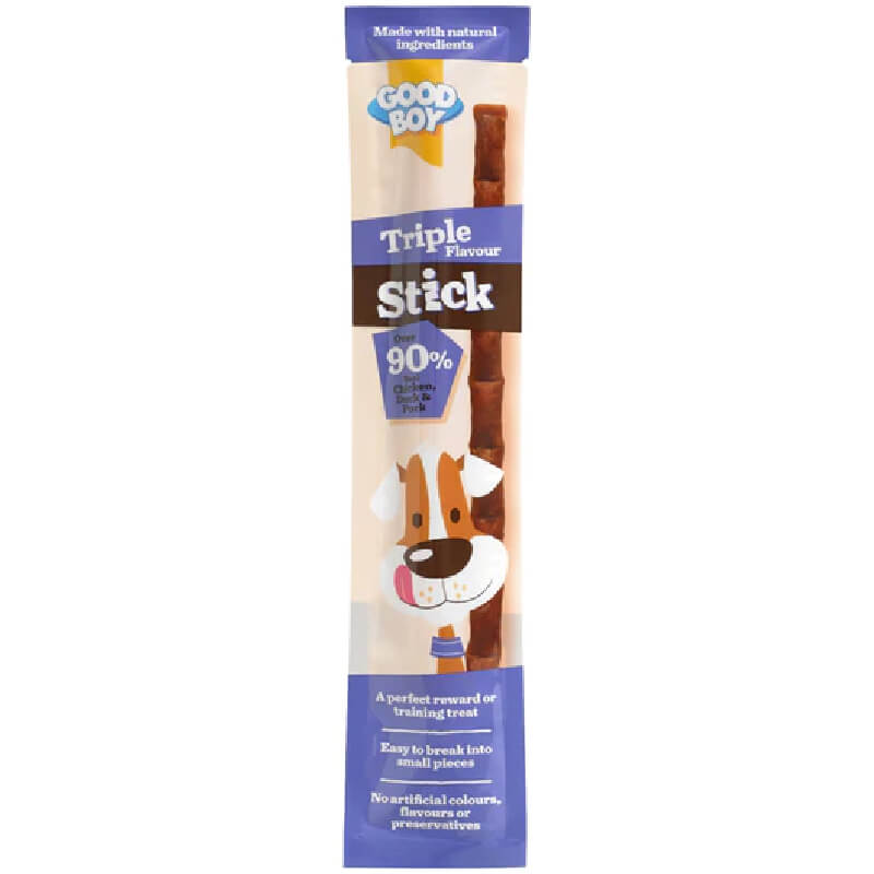 Good Boy Pawsley &amp; Co Triple Flavour Stick 15g-Pet n Pony-Good Boy