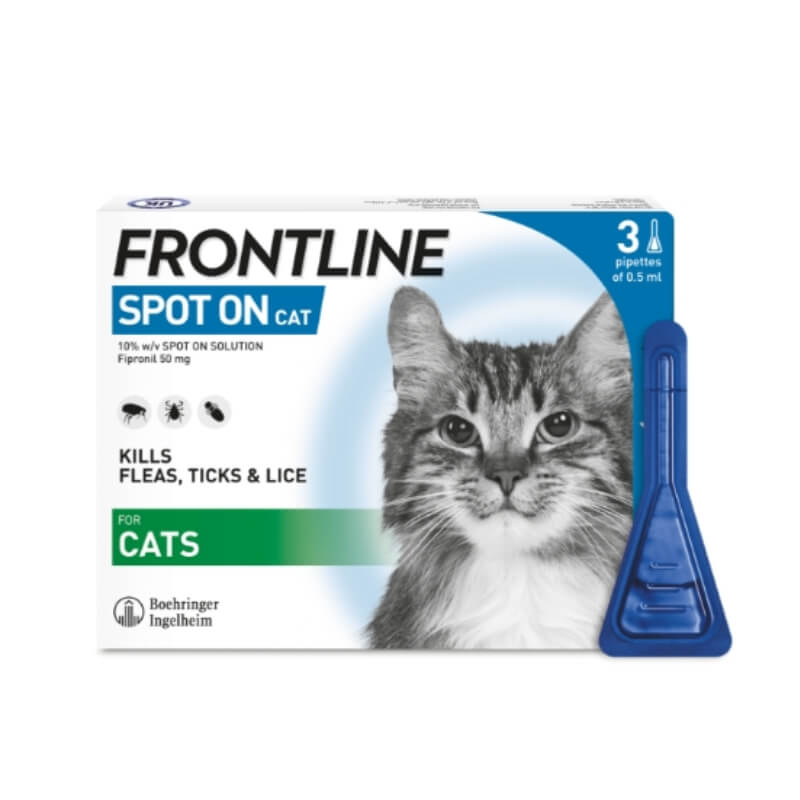 Frontline Cat spot-on flea and tick treatment