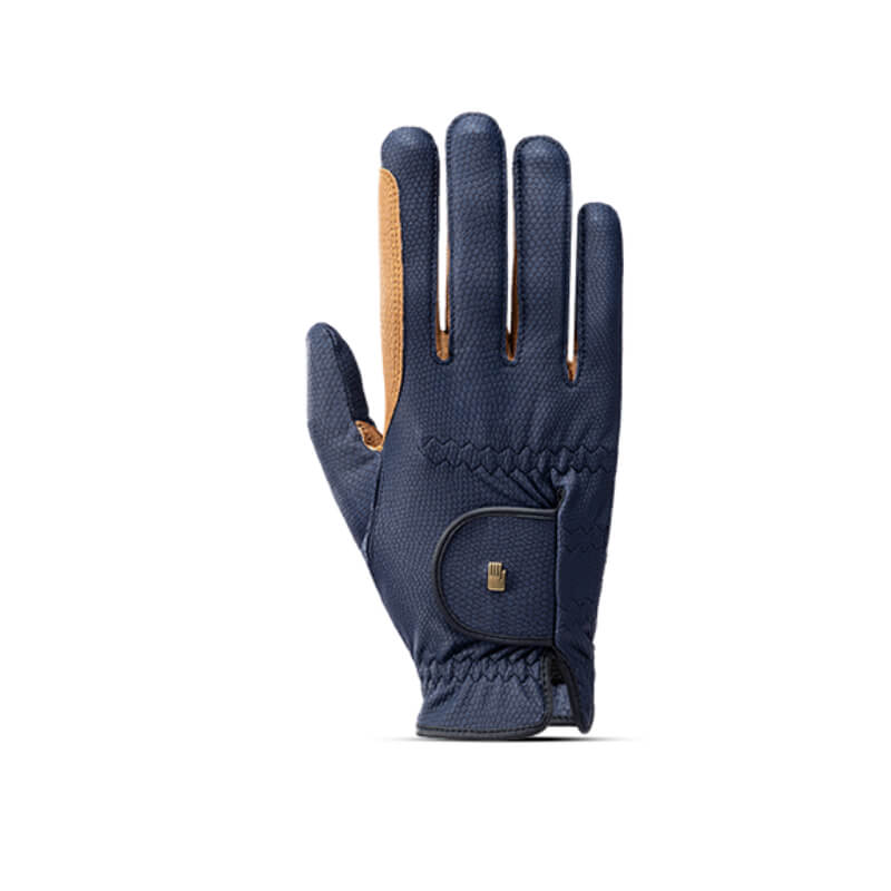 Roeckl Malta Gloves Navy/Caramel-Pet n Pony-Roeckl
