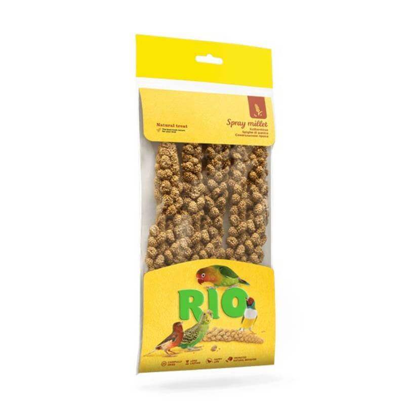 Rio Spray Millet Natural Treat for All Birds 100g-Pet n Pony-Rio