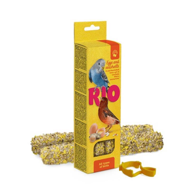 Rio Sticks for All Birds with Eggs &amp; Seashells 2x40g