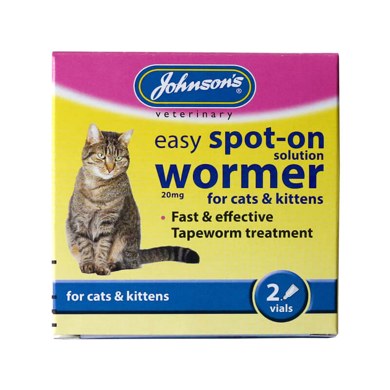 JVP Spot-On Wormer (Cat/Kitten) 2 Vials