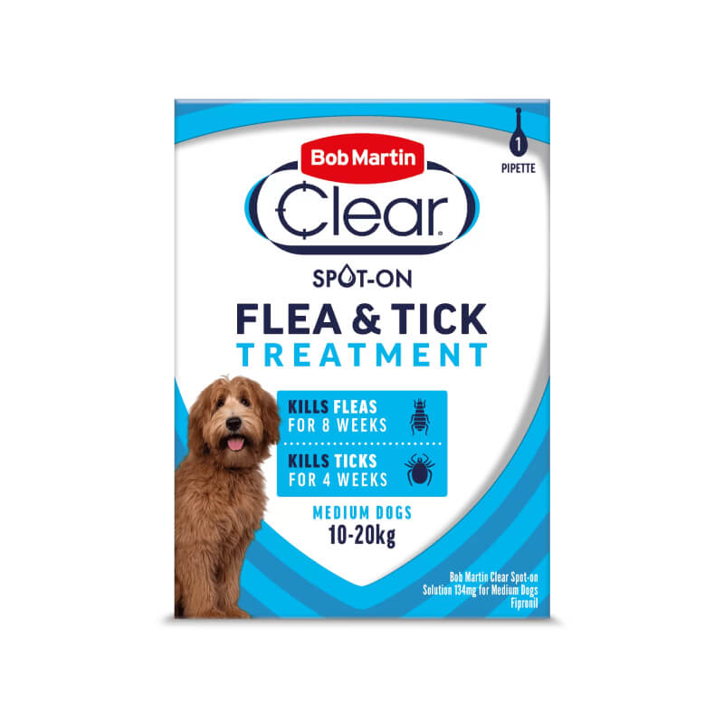 Bob Martin Flea Clear Spot On Medium Dog