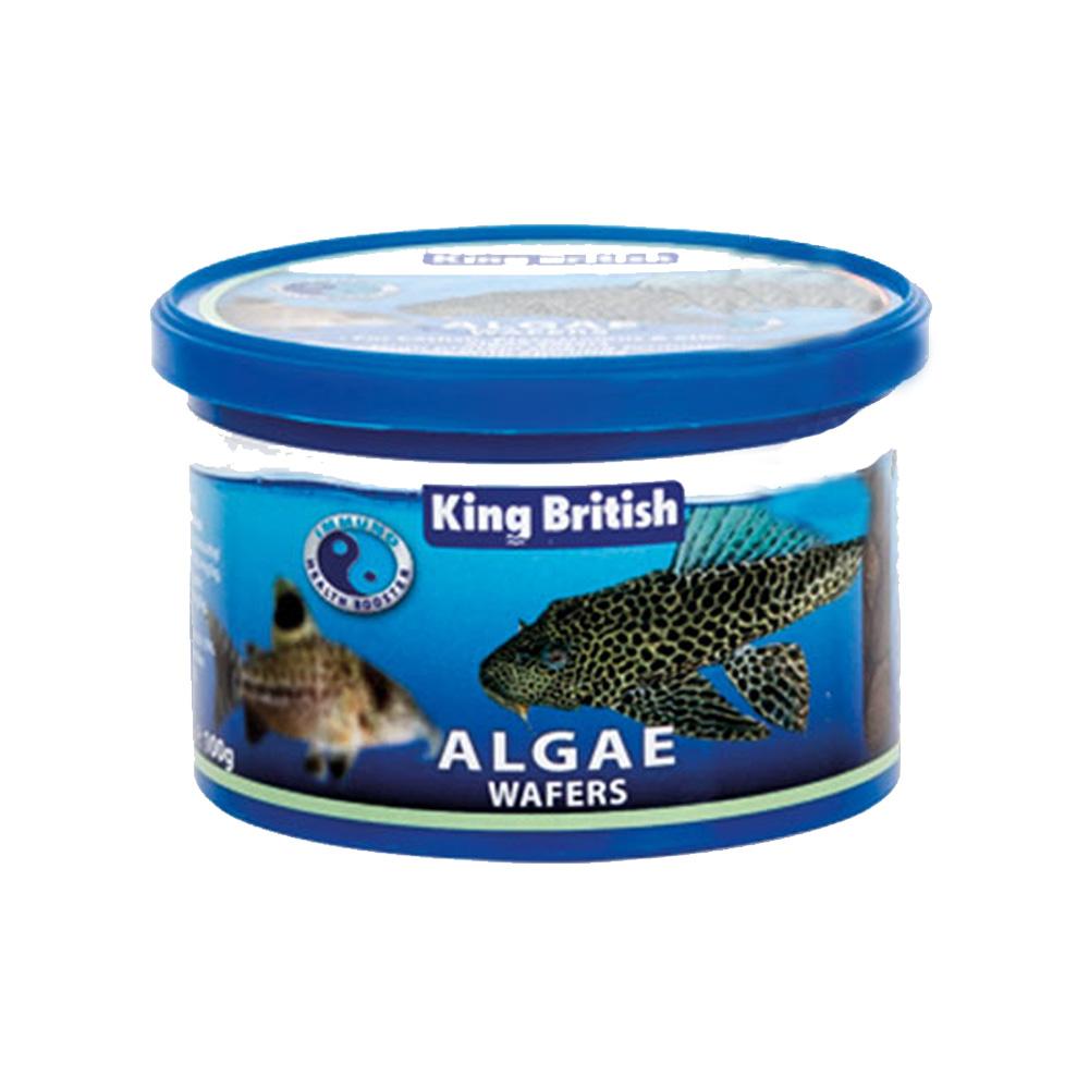 King British Algae Wafers 100g-Pet n Pony-King British