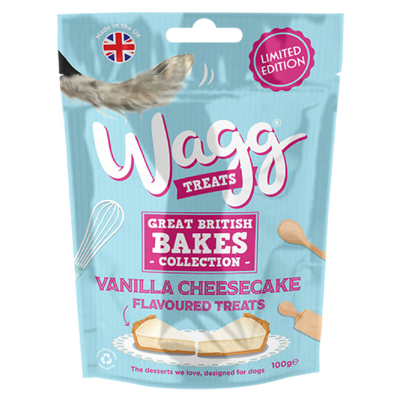 Wagg GB Bake Vanilla Cheesecake Treats 100g