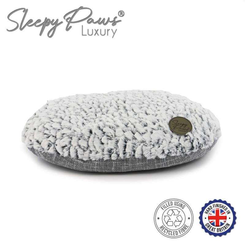 Ancol Sleepy Paws Oval Cushion Grey-Pet n Pony-Ancol