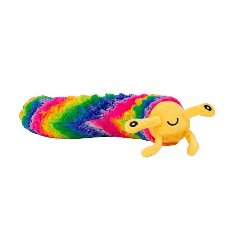 Ancol Cuddle Psychedelic Slug Dog Toy