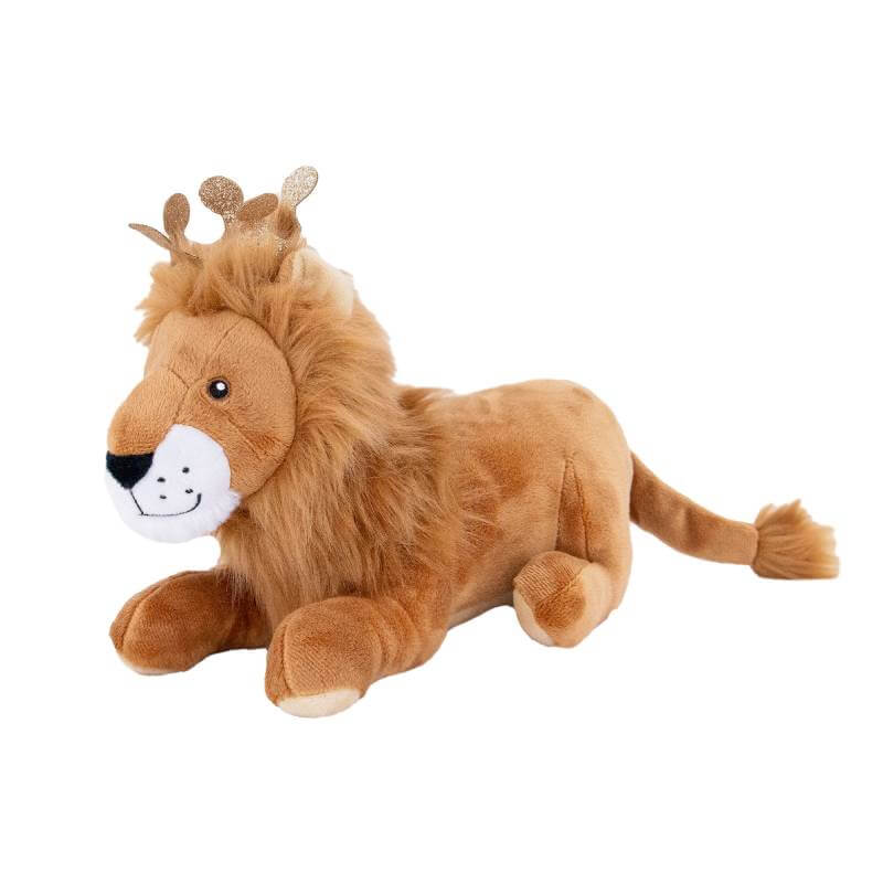 Ancol Cuddle King Leo the Lion dog toy—soft, cuddly, and perfect for your pet to snuggle.