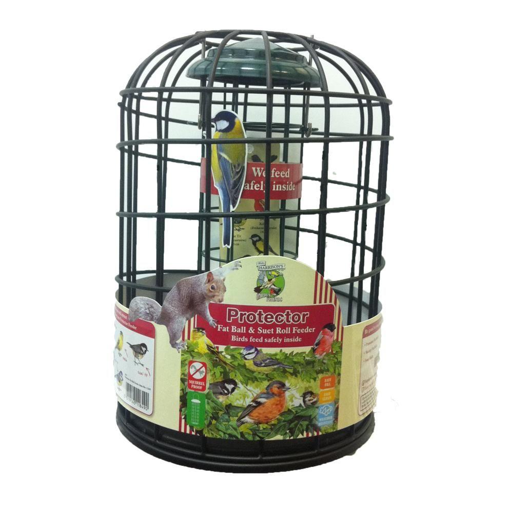 Harrisons Protector Squirrel Proof Fat Ball Feeder 20cm keeps bird food safe from squirrels.