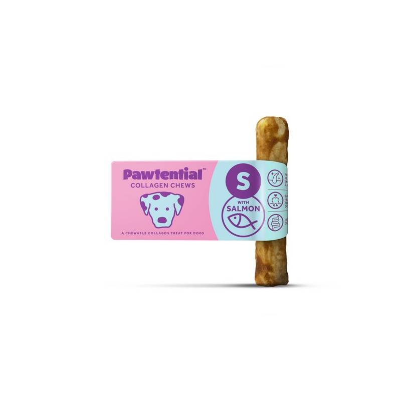 Pawtential Collagen Dog Chew Small—collagen chews for your dog's joint health.