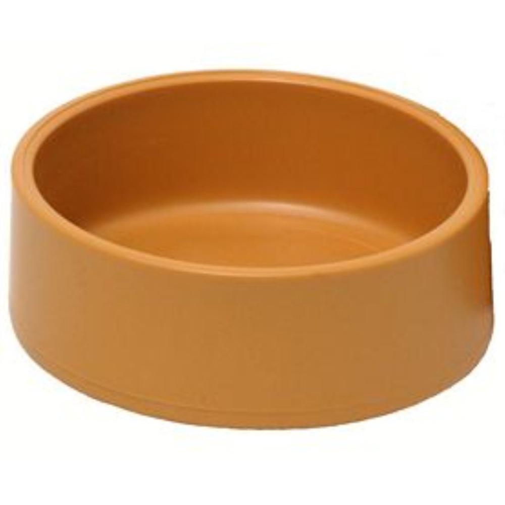Hatchwells Hatchwell Small Animal Food Water Pot, orange plastic high-impact polystyrene bowl.