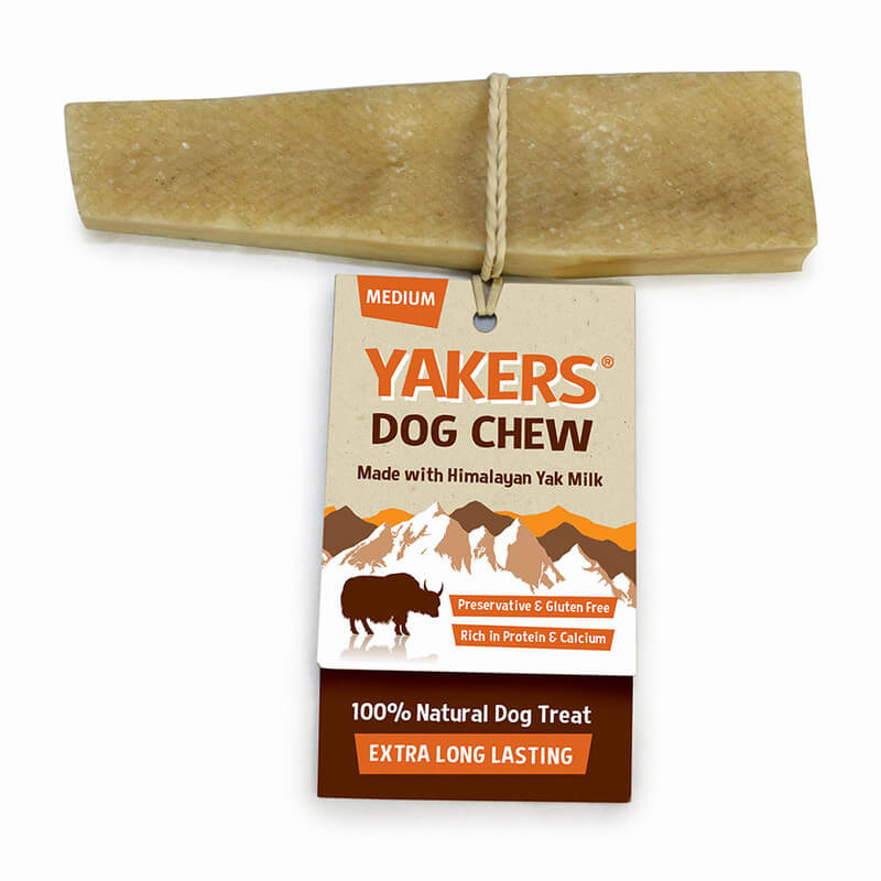 Yakers Long Lasting Dog Chew: a 100% natural, Himalayan dog treat.