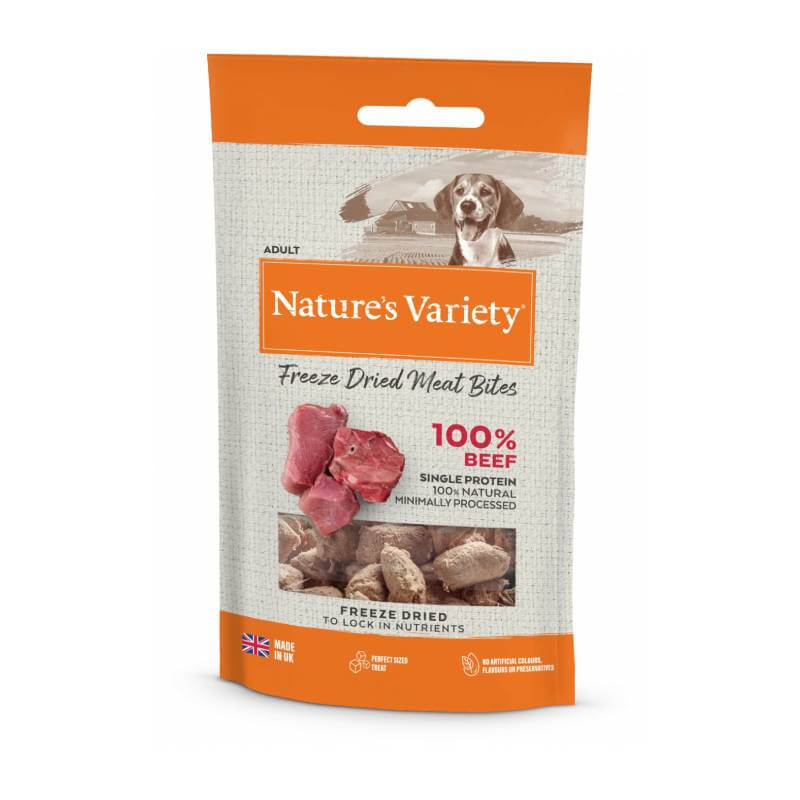 Nature&#39;s Variety Freeze Dried Meat Bites Beef 20g-Pet n Pony-Nature&#39;s Variety