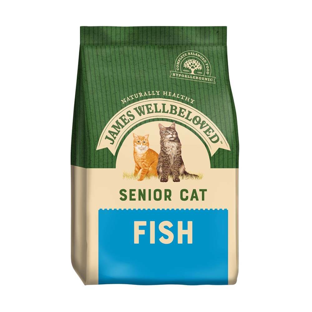 James Wellbeloved Cat Food Fish Rice Senior 1.5kg