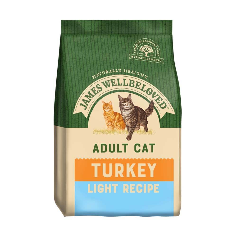 James Wellbeloved Cat Food Light Turkey and Rice 1.5kg