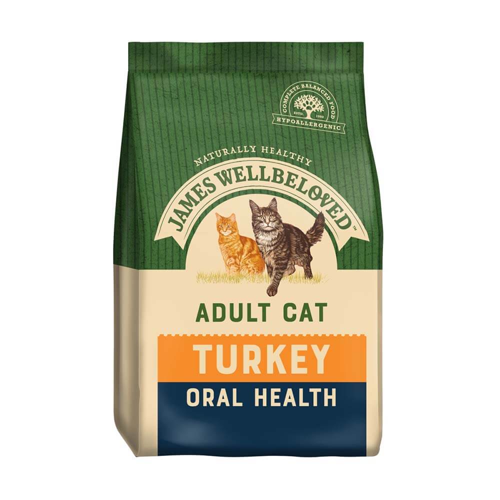 James Wellbeloved Cat Adult Oral Health Turkey 1.5kg