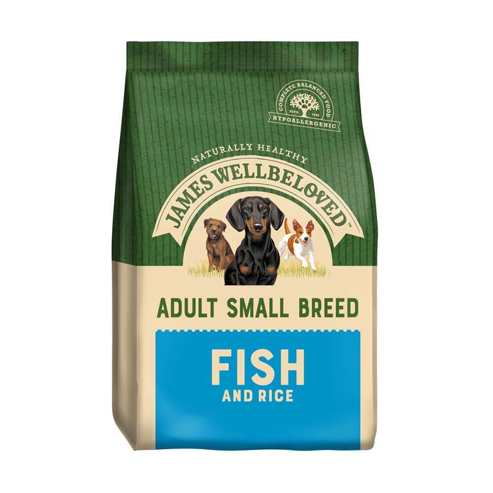James Wellbeloved Small Breed Fish And Rice Adult Dog Dry Food