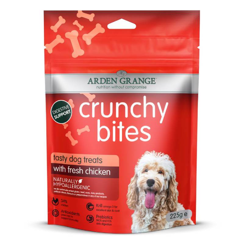 Arden Grange Crunchy Bites Chicken 225g