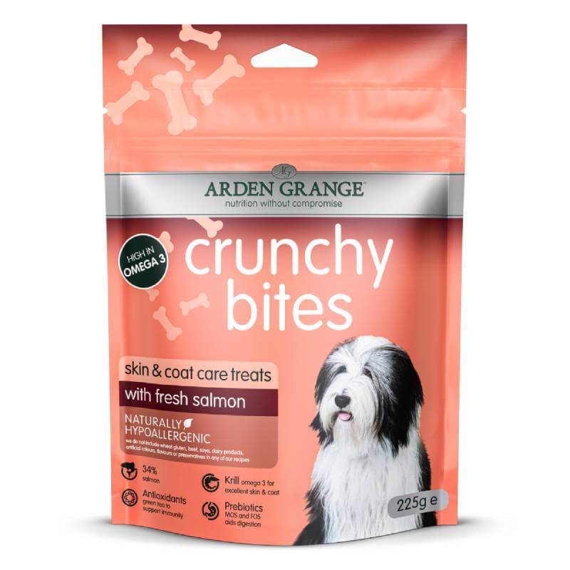 Arden Grange Crunchy Bites Salmon 225g-Pet n Pony-Arden Grange