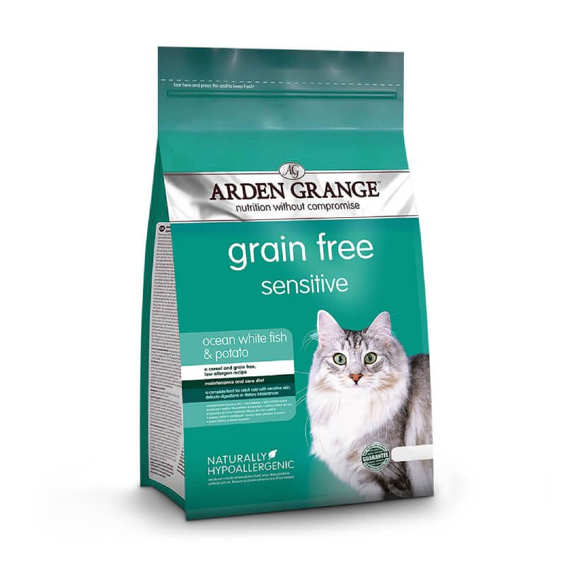 Arden Grange Cat Sensitive Ocean White Fish &amp; Potato