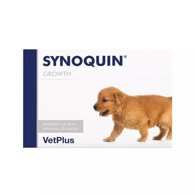 Synoquin Growth by Synoquin supports healthy joint mobility in dogs.