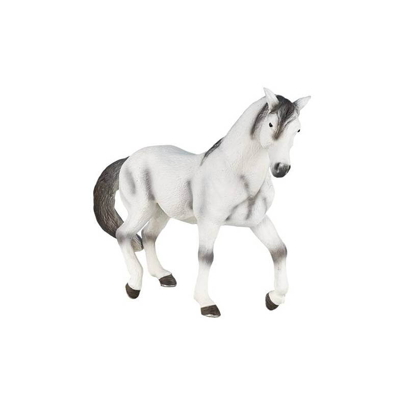 Mojo Andalusian Grey Toy Model Horse by Mojo displayed on a white background.