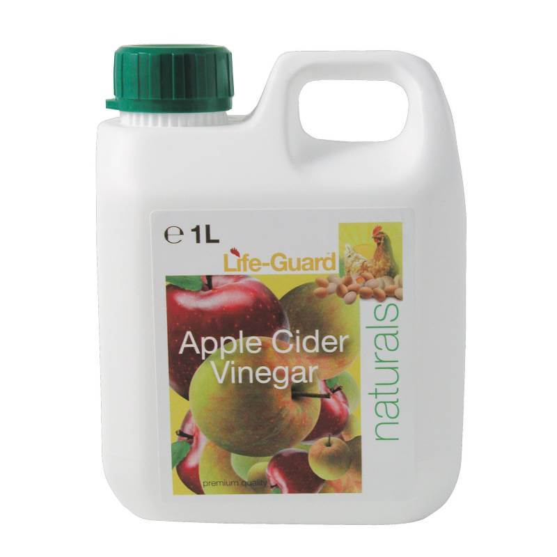 NAF Poultry Apple Cider Vinegar 1Ltr with green cap supports the immune system.