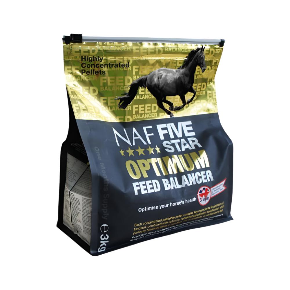 NAF Optimum Feed Balancer 3kg—supports digestive health in horses.