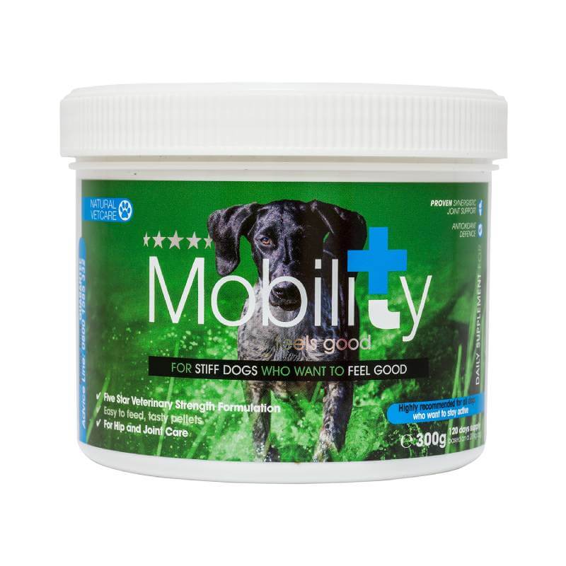 White NAF NVC Mobility Large 300g supplement for optimum joint health and anti-inflammatory support.