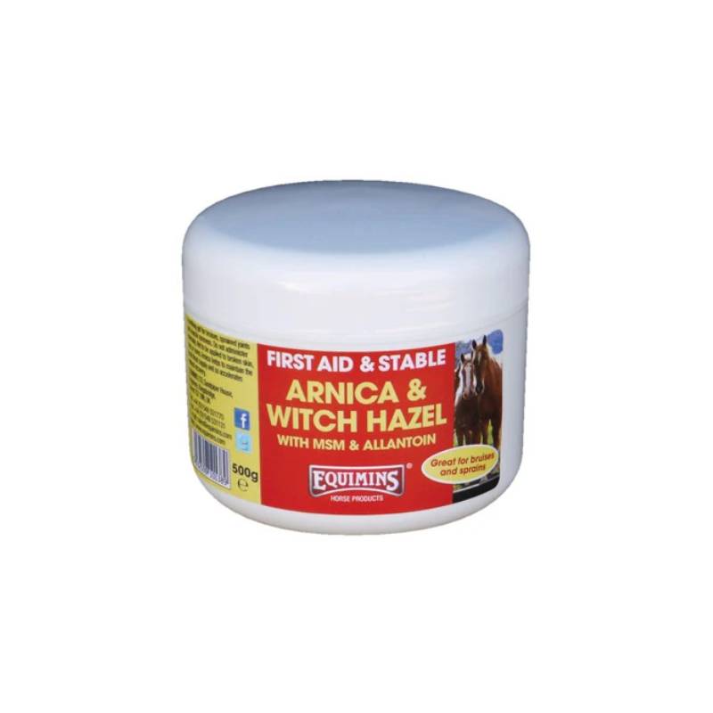 Equimins Arnica Gel 250g supports horse muscle recovery and provides soothing care.