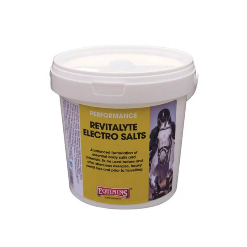 Equimins Ltd Equimins Electro Salt 400g, an equine electrolyte formula for horse hydration.