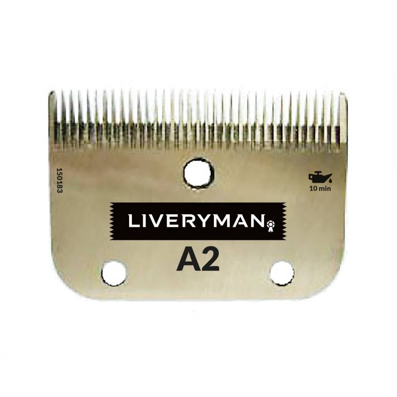 Liveryman A2 Blade Set Cutter &amp; Comb 3mm, Black Beauty compatible, code 150183.