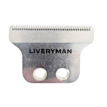 Liveryman Robin Spare Blade, metal replacement with two holes at the bottom.
