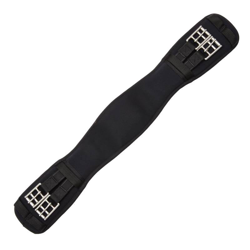 Elico Memory Foam Dressage Girth with roller buckles, shown on a white background.