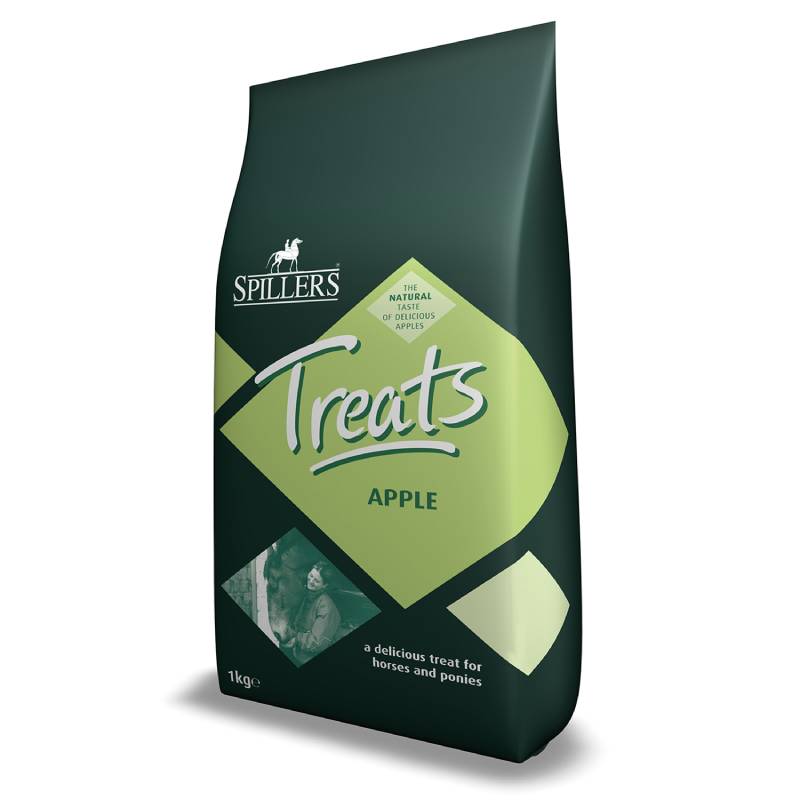 Spillers Treats Apple 1kg bag for horses and ponies.