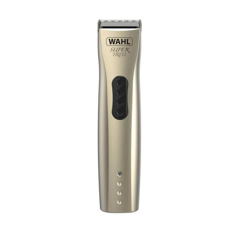 Wahl Super Trim Mains/Recharge Pet Trimmer by Wahl, upright against a white background.