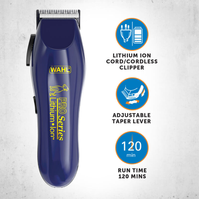 Wahl Pro Series Mains/Recharge Lithium Pet Clipper