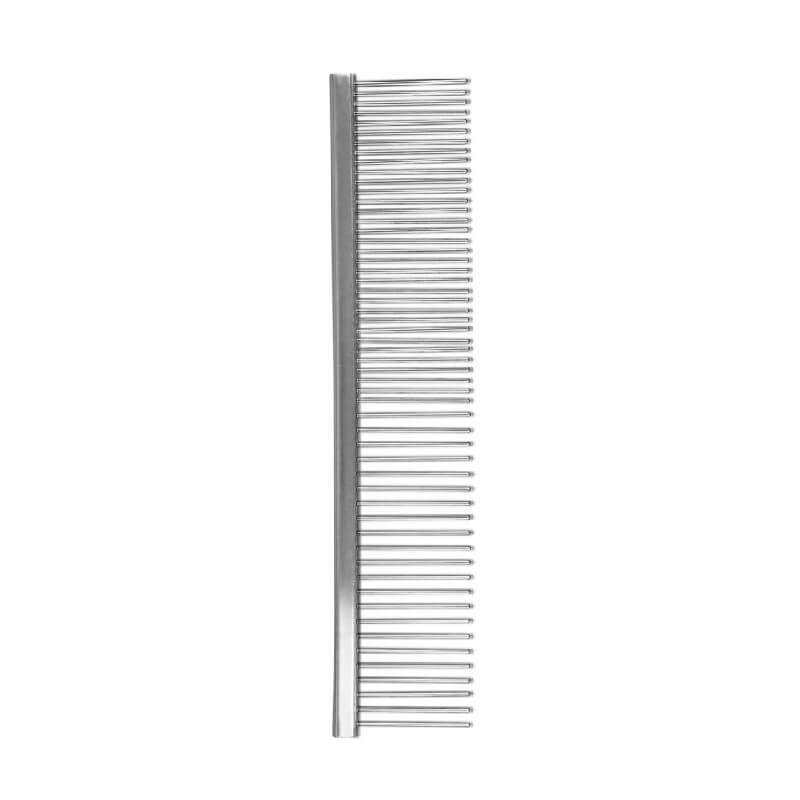 Wahl 15cm Stainless Steel Coarse Comb with evenly spaced teeth on a white background.
