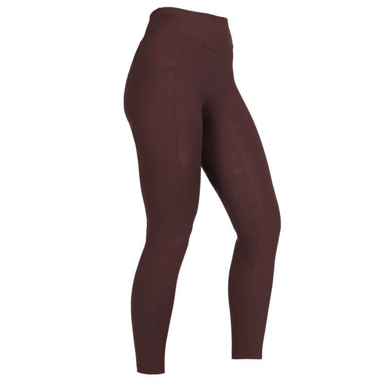 Aubrion Equestrian Winter Riding Tights Espresso