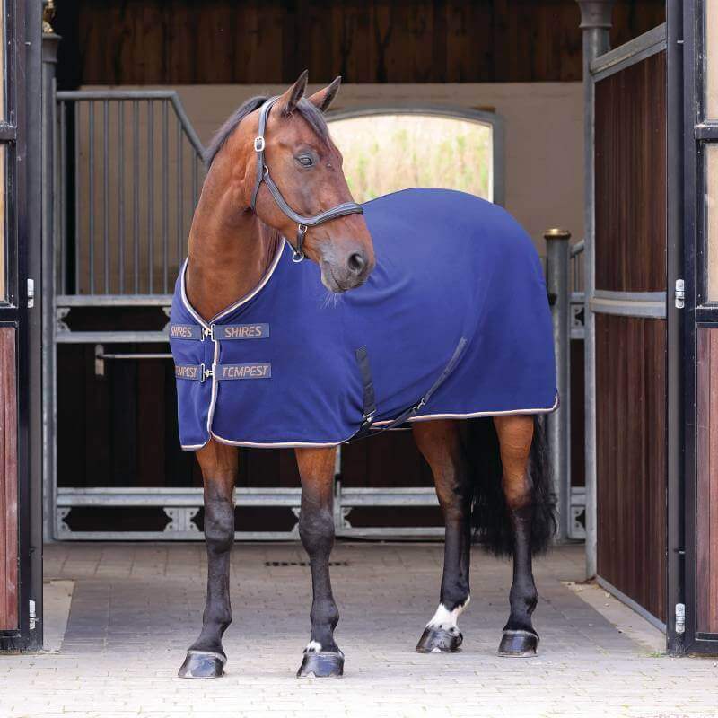 Shires Tempest Original Fleece Cooler Standard Neck Navy