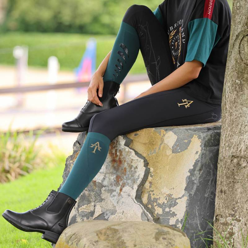 Aubrion Team Riding Tights Black