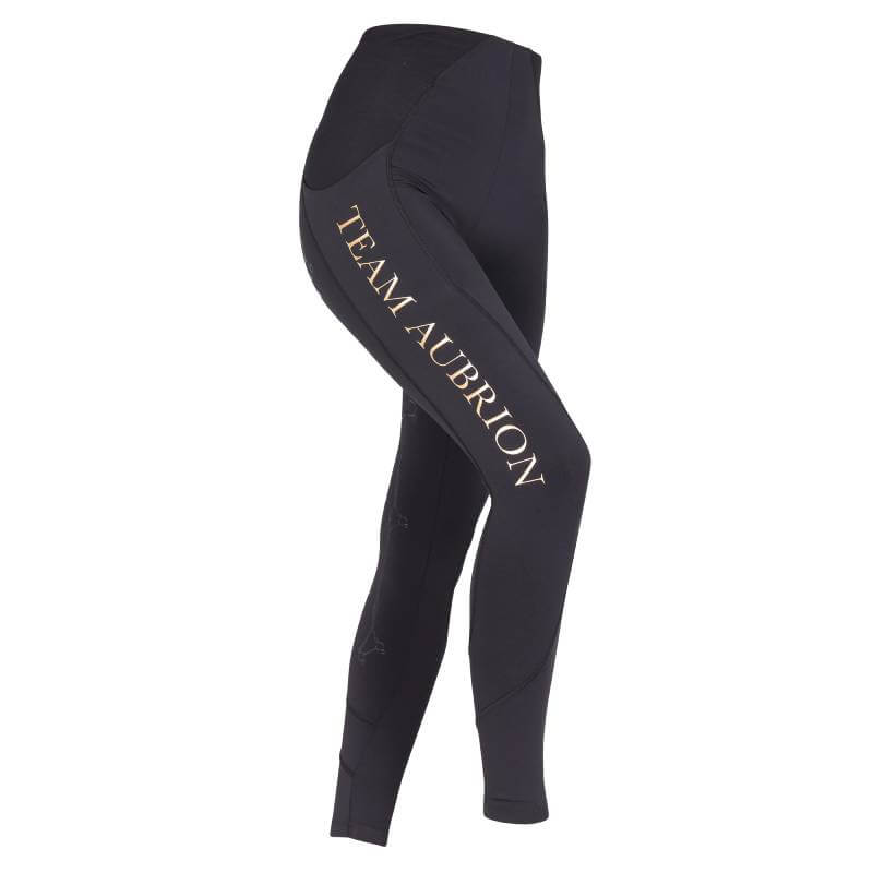 Aubrion Team Riding Tights Black