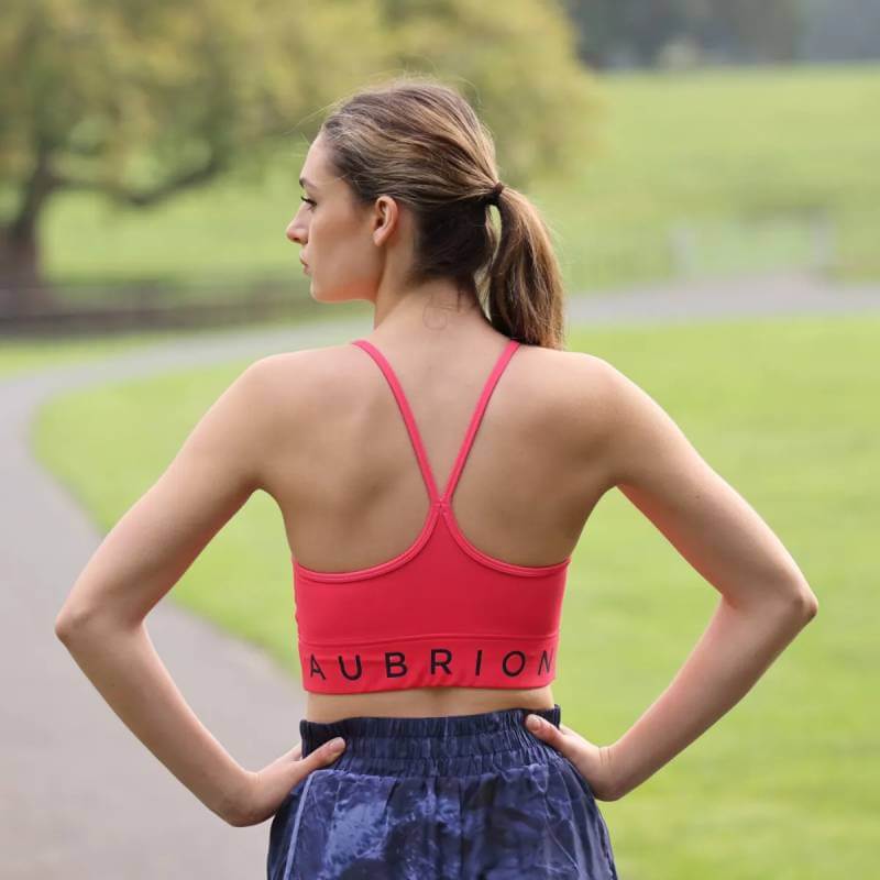 Aubrion Invigorate Sports Bra Coral