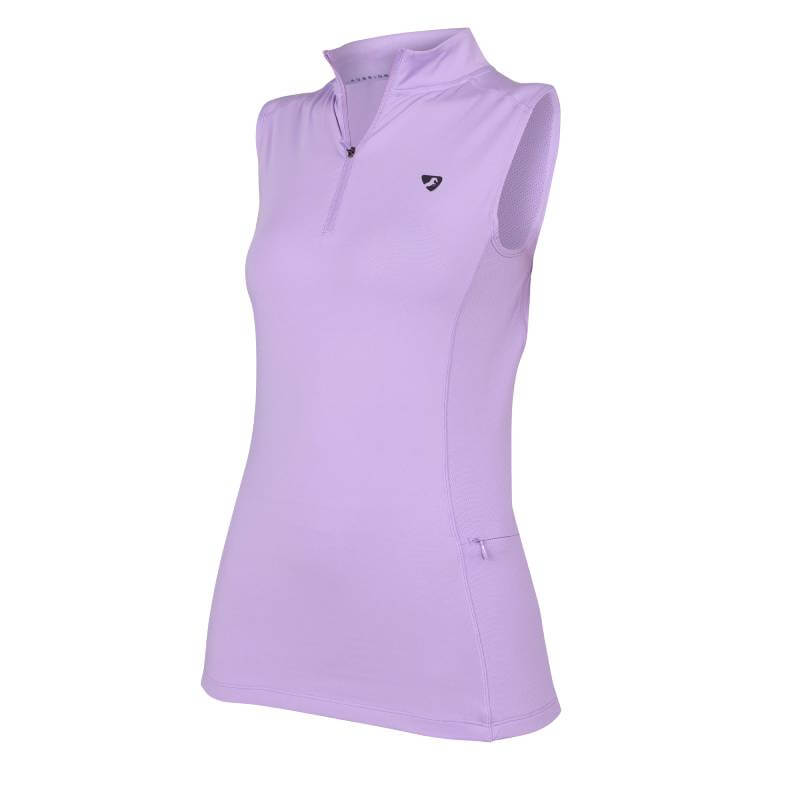 Aubrion Revive Sleeveless Base Layer Lavender