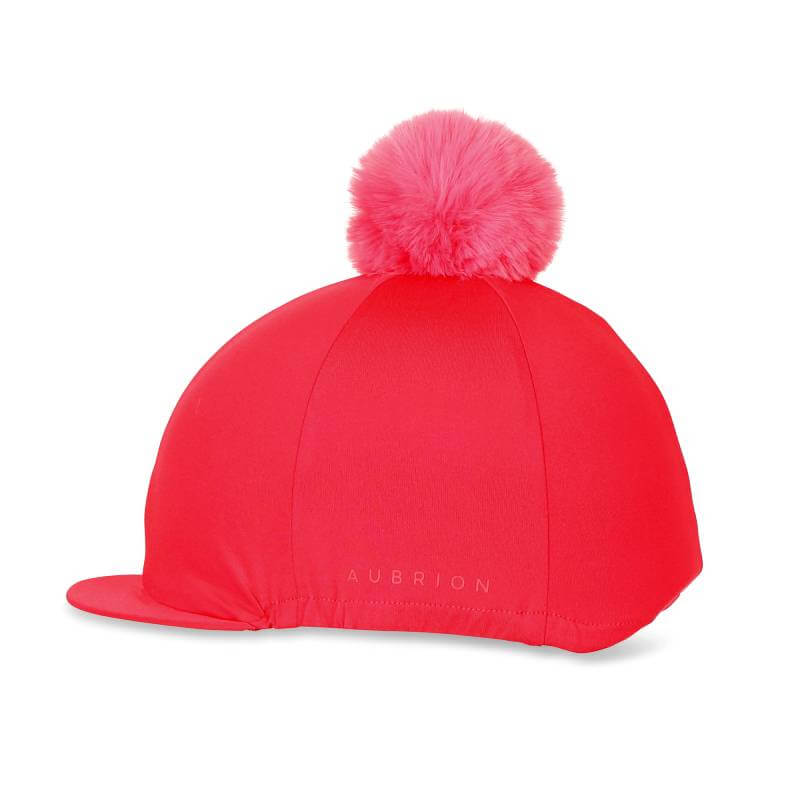 Aubrion Pom Pom Hat Cover Coral Onesize