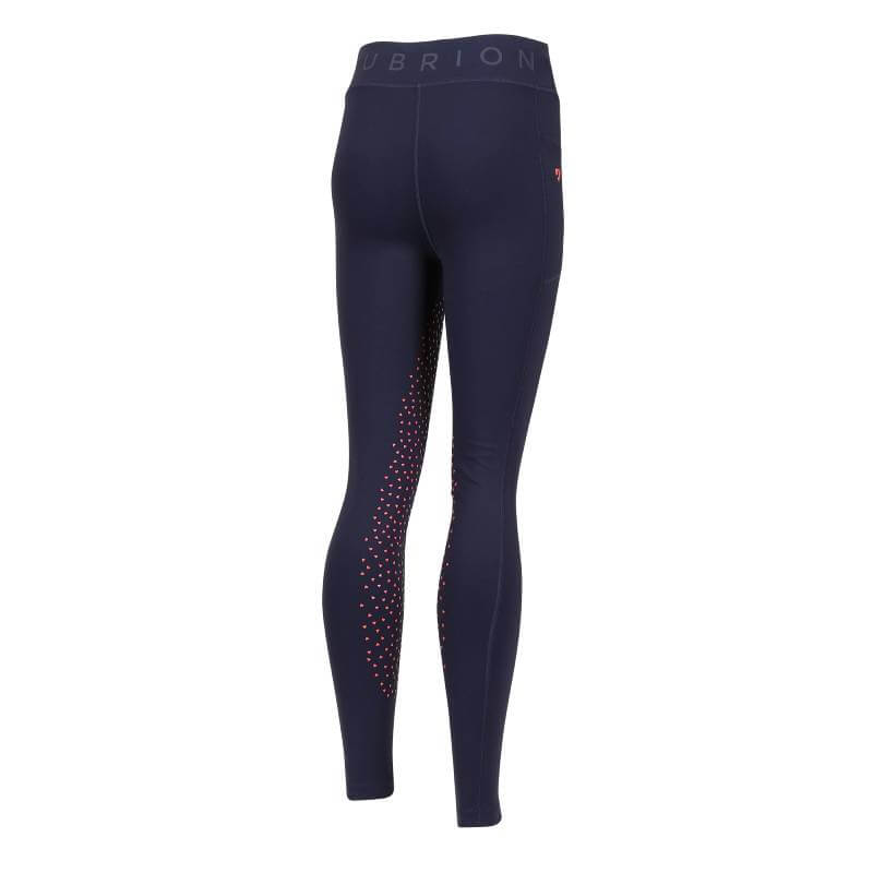 Aubrion Non Stop Riding Tights Young Rider Navy