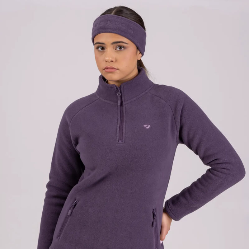 Aubrion Fleece Headband Purple