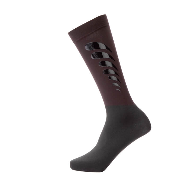 Aubrion Team Socks Umber by Aubrion—moisture-wicking knee-highs, perfect for long riding boots.
