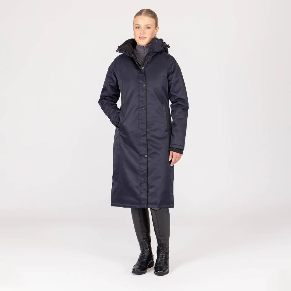 Aubrion Eltar Long Waterproof Coat Black
