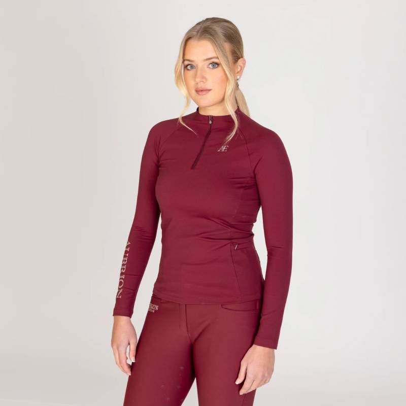 Aubrion Equestrian Winter Long Sleeve Base Layer Port